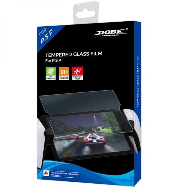 Films de protection verre trempé pour portable PlayStation 5 / PS5 Streaming DOBE TP5-3576 (lot de 2)