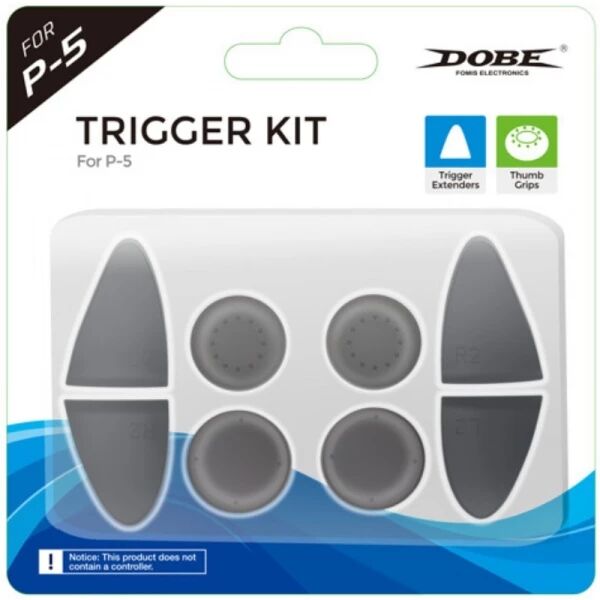 Kit de poignées et déclencheurs pour manette PlayStation 5 / PS5 DOBE TP5-0513