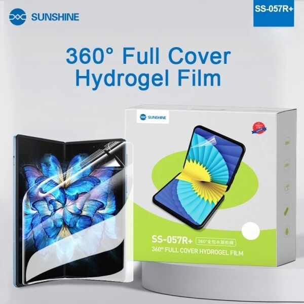 Lot de 25 films "hydrogel" TPU HD 360° protection intégrale SUNSHINE SS-057R+ pour smartphone pliables