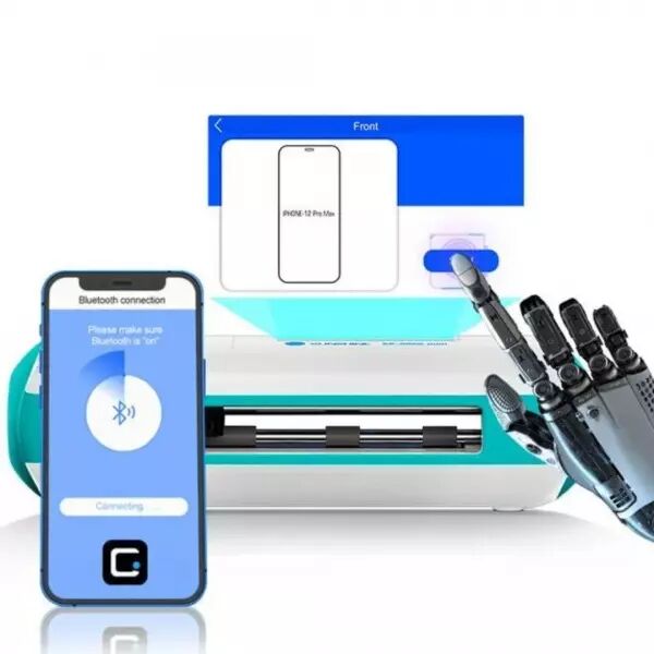 Machine de découpe de films "hydrogel" en Wifi SUNSHINE SS-890C Mini pour smartphones, tablettes et montres jusqu'à 11 pouces