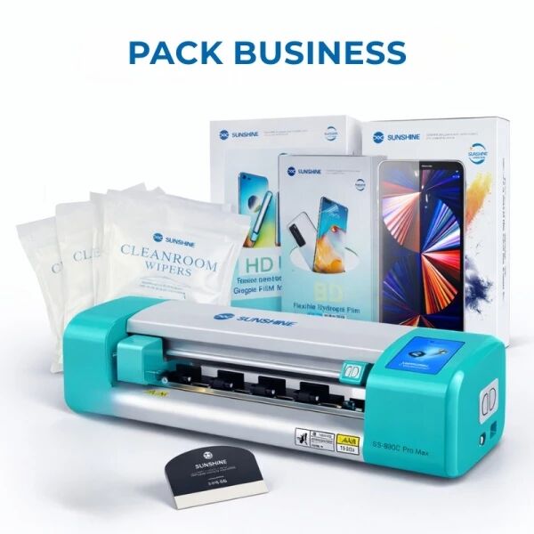 Pack "BUSINESS" Machine et films Hydrogel SUNSHINE SS-890C Pro Max 16 pouces