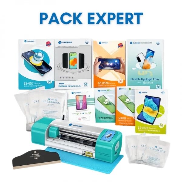 Pack "EXPERT" Machine et films Hydrogel SUNSHINE SS-890C Pro Max 16 pouces