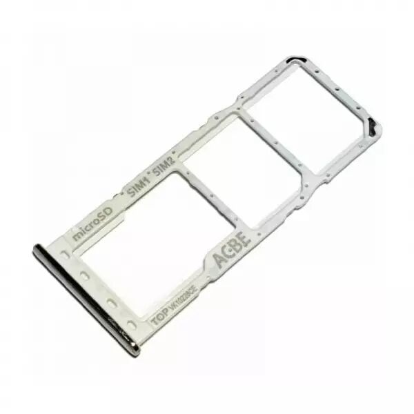 Tiroir sim et carte SD Samsung A325 Galaxy A32 4G blanc
