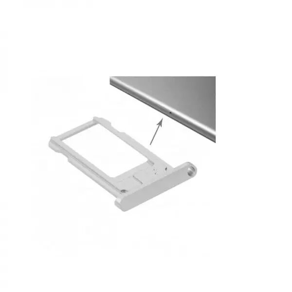 Tiroir sim iPad Air 2 (A1566/A1567) silver/argent