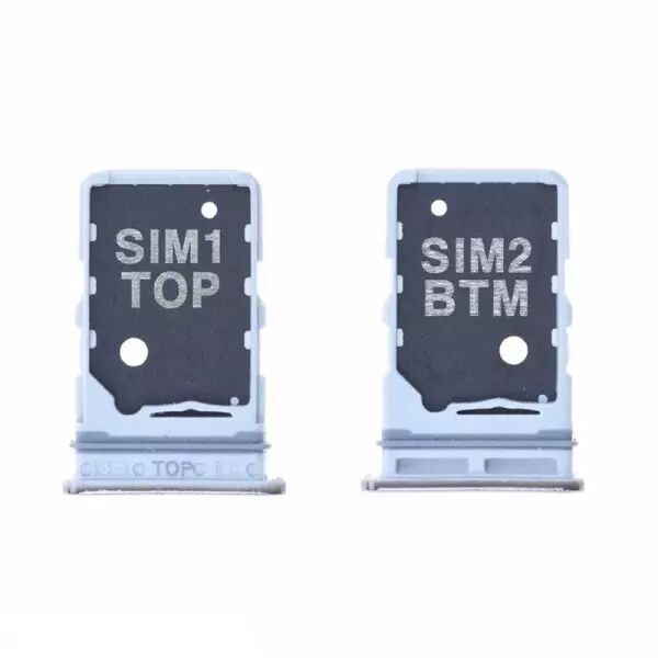 Tiroir sim Samsung A805 Galaxy A80 silver/argent