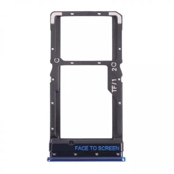 Tiroir sim Xiaomi Poco X3 Pro bleu