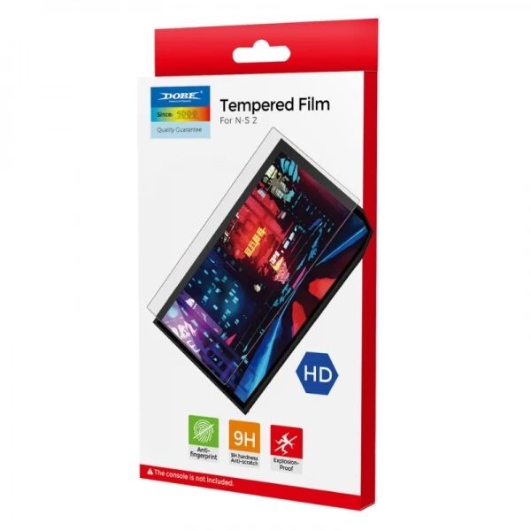 Films de protection verre trempÃ© pour Nintendo Switch 2 DOBE TNS-3166 (lot de 2)
