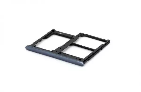 Tiroir sim et carte SD Samsung A405 Galaxy A40 noir