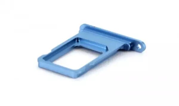 Tiroir sim iPhone XR bleu