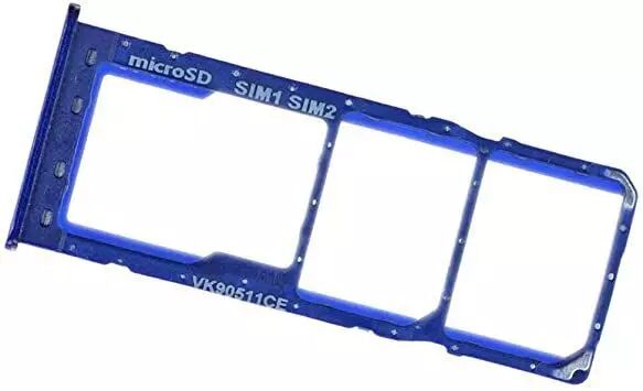 Tiroir sim Samsung A105 Galaxy A10 bleu