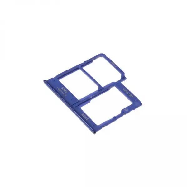 Tiroir sim Samsung A415F Galaxy A41 bleu