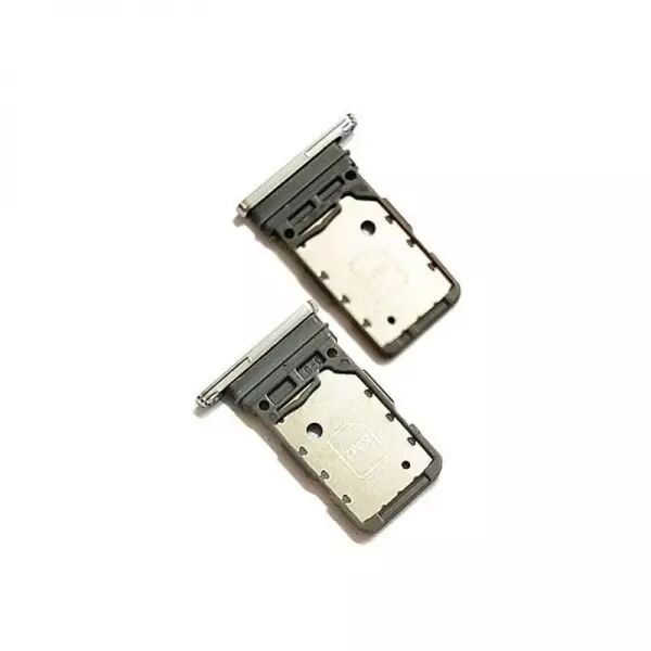 Tiroir sim Samsung G991 Galaxy S21 5G blanc