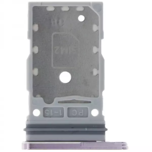 Tiroir sim Samsung S916B Galaxy S23 Plus violet