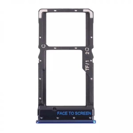 Tiroir sim Xiaomi Poco X3 Pro bleu